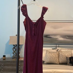 Billabong burgundy dress.